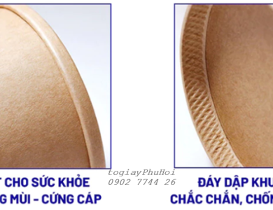 Tô giấy kraft 500ml